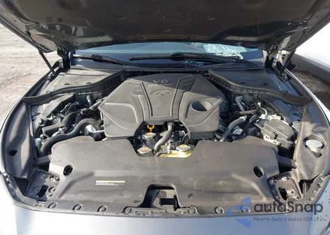 2019 Infiniti Q50 3.0T Red Sport 400 from USA, damaged, VIN JN1FV7AP8KM760675